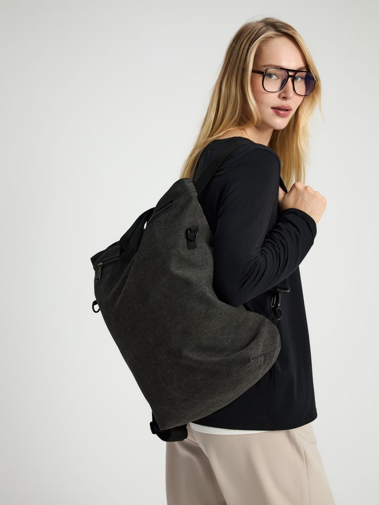 Рюкзак-шопер Casual ver.2, черный-4