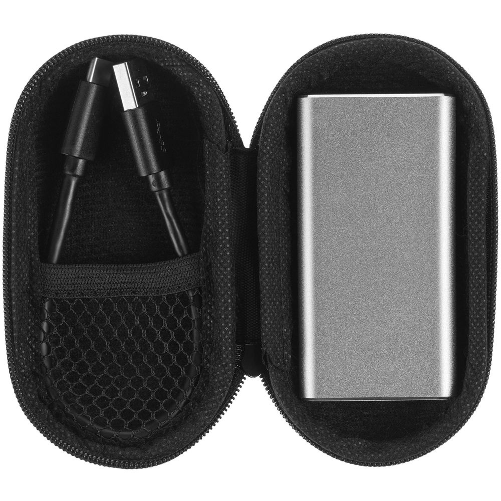 Портативный внешний диск SSD Uniscend Drop, 256 Гб, серебристый-5