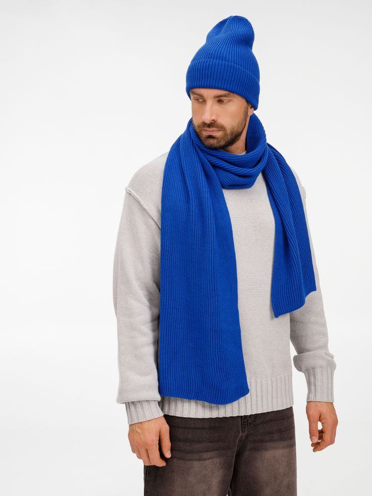 Шапка Nobilis Mono, ярко-синяя-4