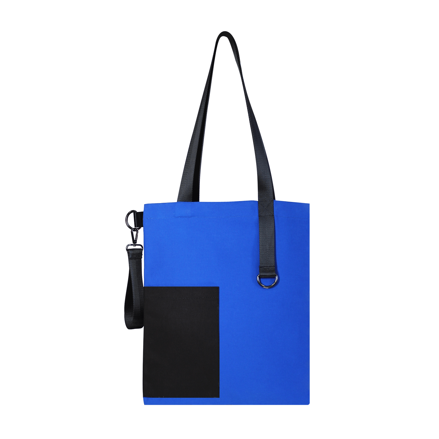 Шоппер Superbag Color (синий с чёрным)-3