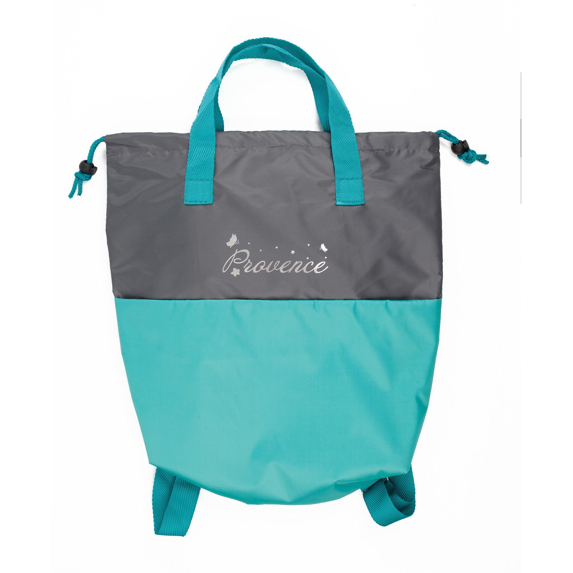 Сумка-рюкзак "Carry", серый с бирюзовым-5