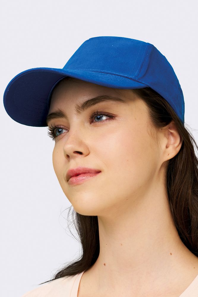 Бейсболка Sunny, ярко-синяя-2