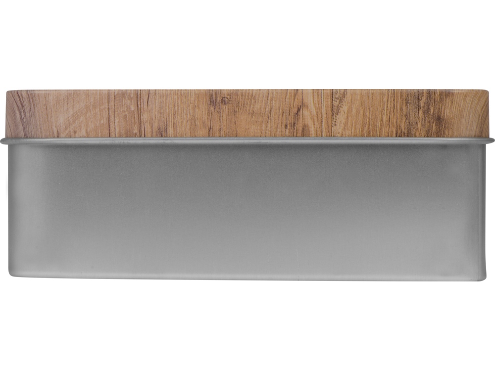 Подарочный винный набор из штопора и кожаного чехла для штопора ClickCut Set, серебристый-13