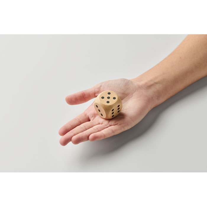 Кости игральные, древесный-8