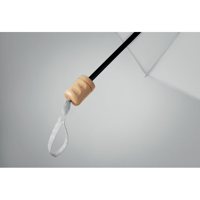 Зонт складной, белый-1