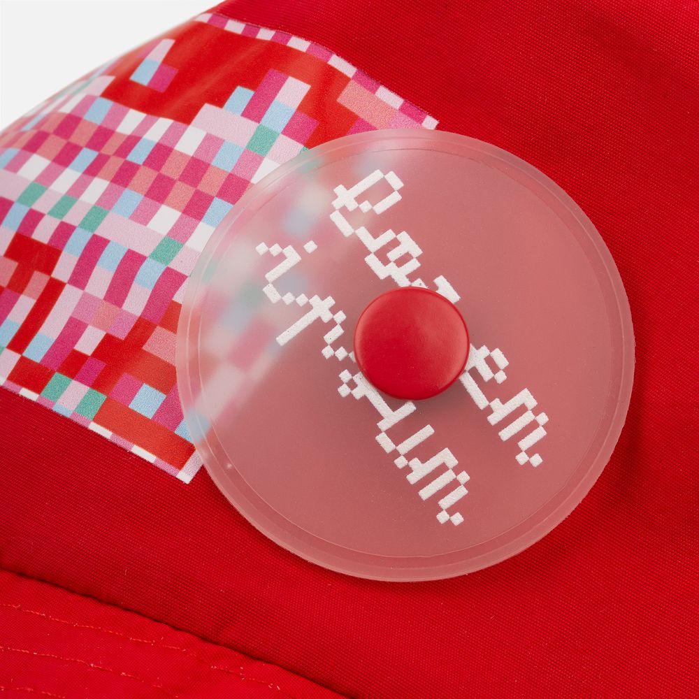 Лейбл из ПВХ Dzeta Round, L, прозрачный-5