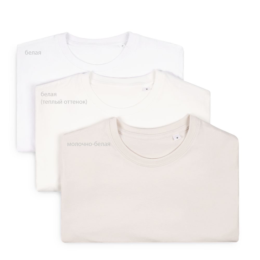 Футболка женская T-bolka Lady, молочно-белая-3