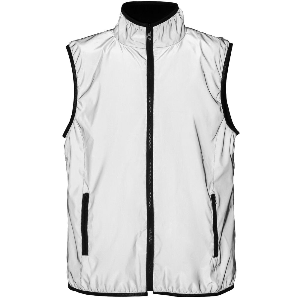 Жилет двусторонний Manifest из светоотражающей ткани, серый-1