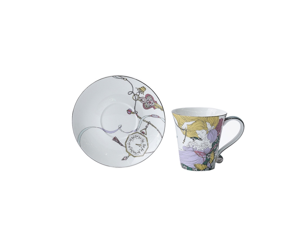 Набор чашка и блюдце Valerie Concept TEA SET ALICE-2