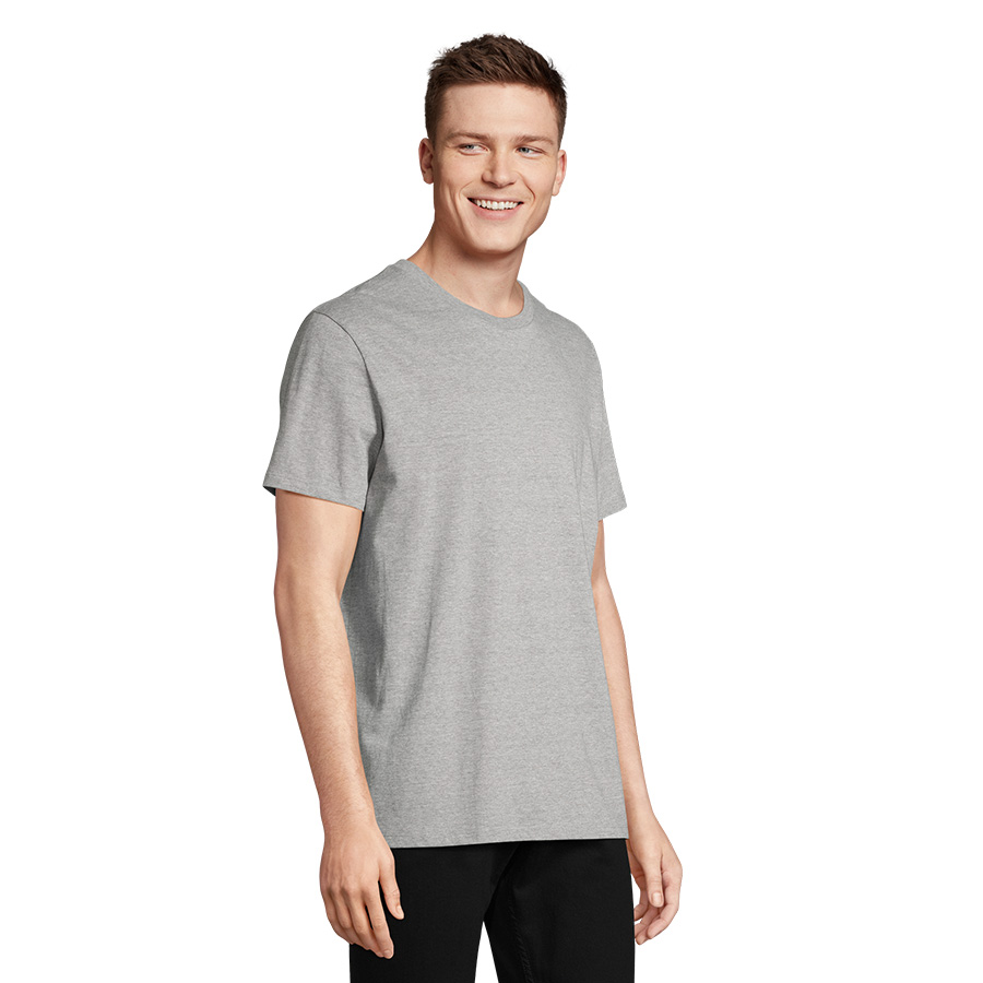 Футболка унисекс LEGEND 175, серый меланж-3