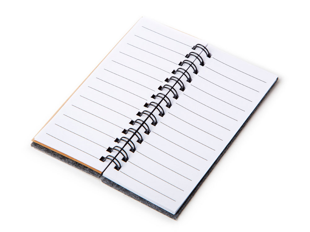 Мини-блокнот со стикерами А7 Felt-5