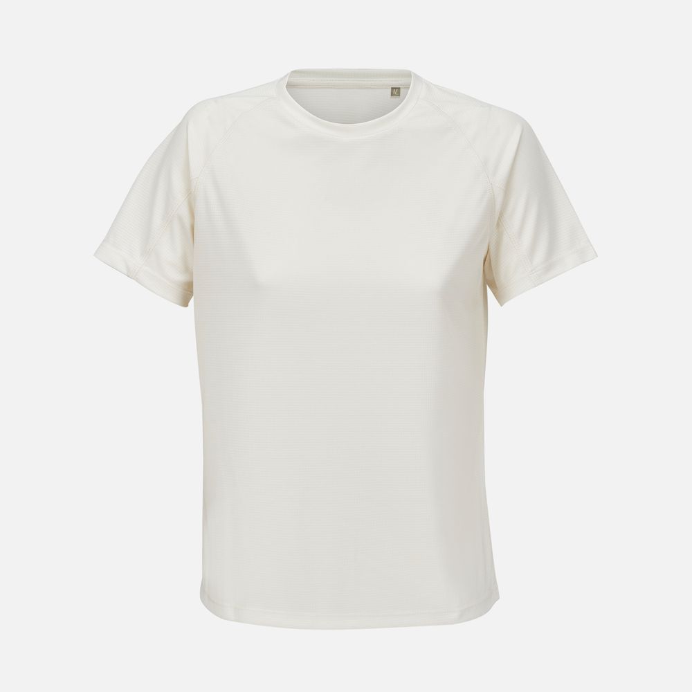 Футболка спортивная женская Vortex Women, молочно-белая-1