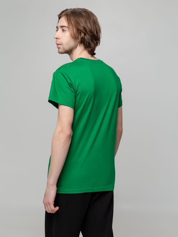 Футболка унисекс T-bolka 140, темно-зеленая-3