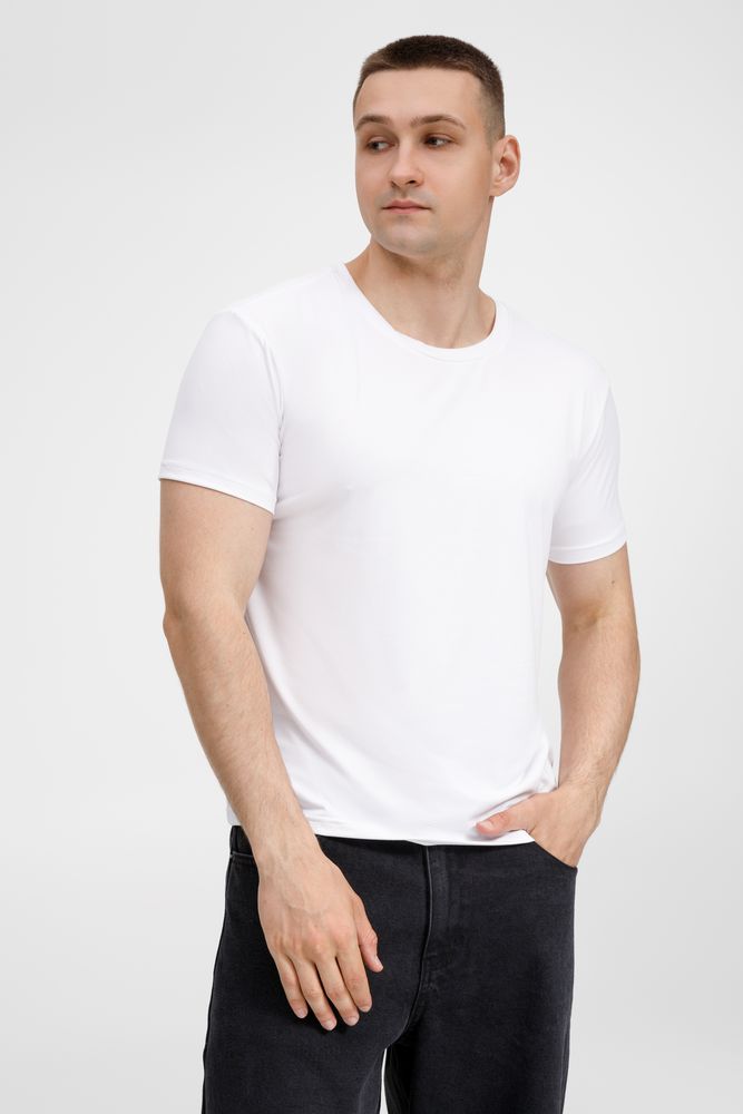 Футболка унисекс Senti, белая-0