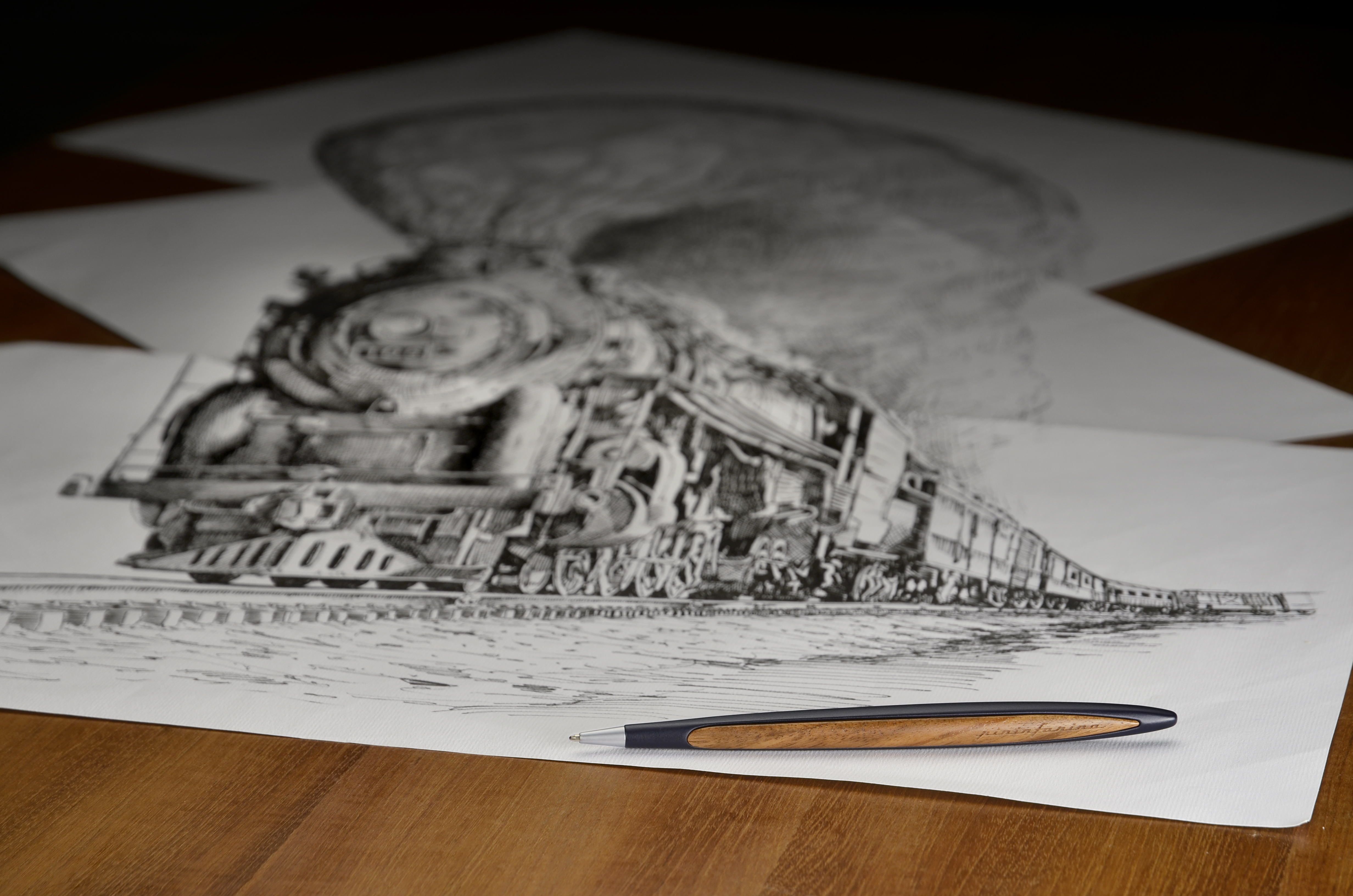 Шариковая ручка Pininfarina Cambiano Ink BLUE-12