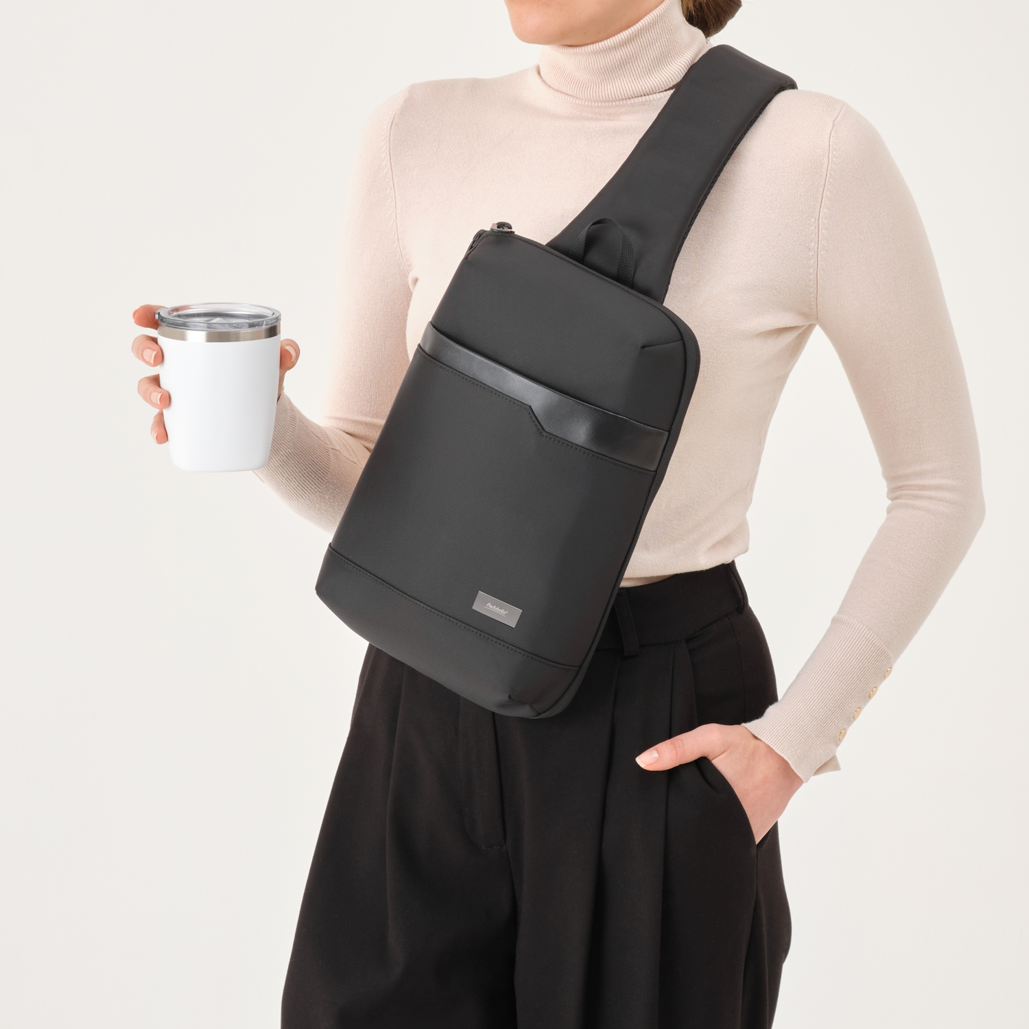 Термокружка вакуумная Viva, белая-4