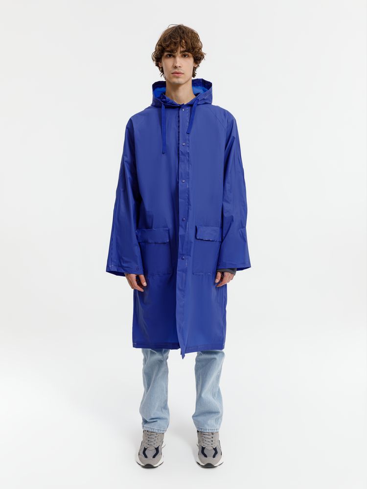 Дождевик RainDrop, ярко-синий-7