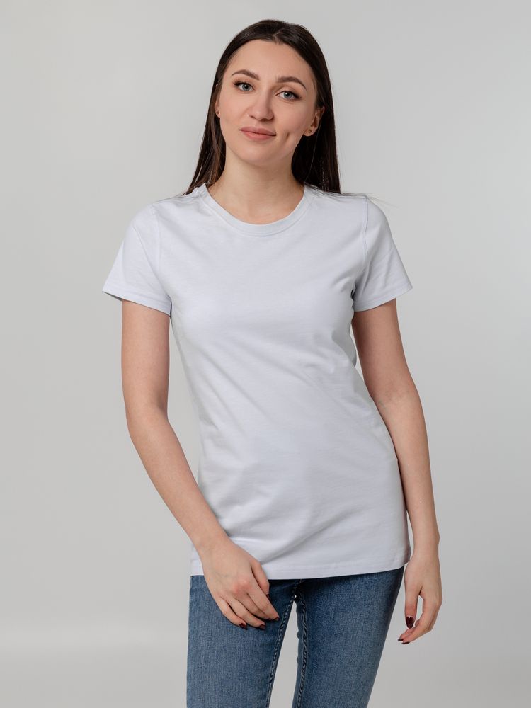 Футболка женская T-bolka Stretch Lady, белая-5