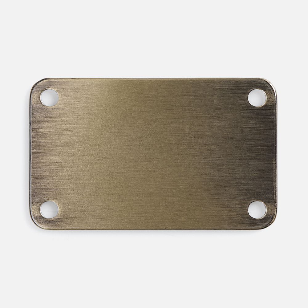 Шильдик металлический Furo, бронзовый-0