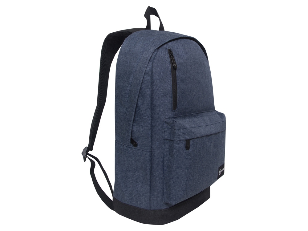 Рюкзак TORBER ГРАФФИТИ, синий, полиэстер меланж, 46 х 29 x 18 см-1