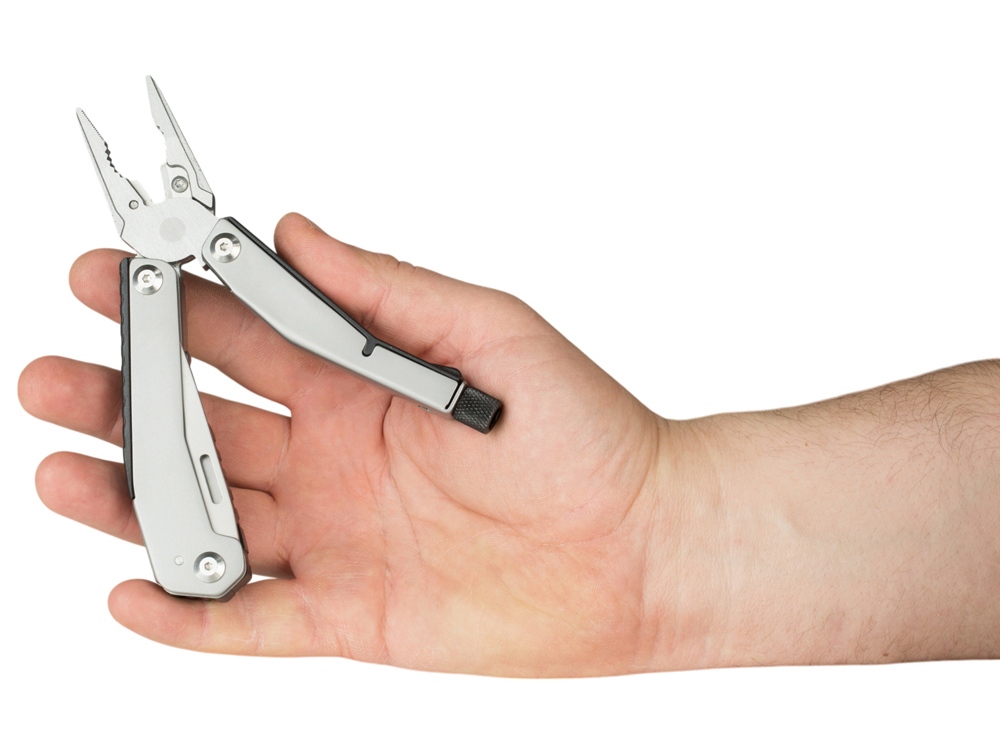 Мультитул-пассатижи Scopus 4-в-1 с двумя битами, черный-7