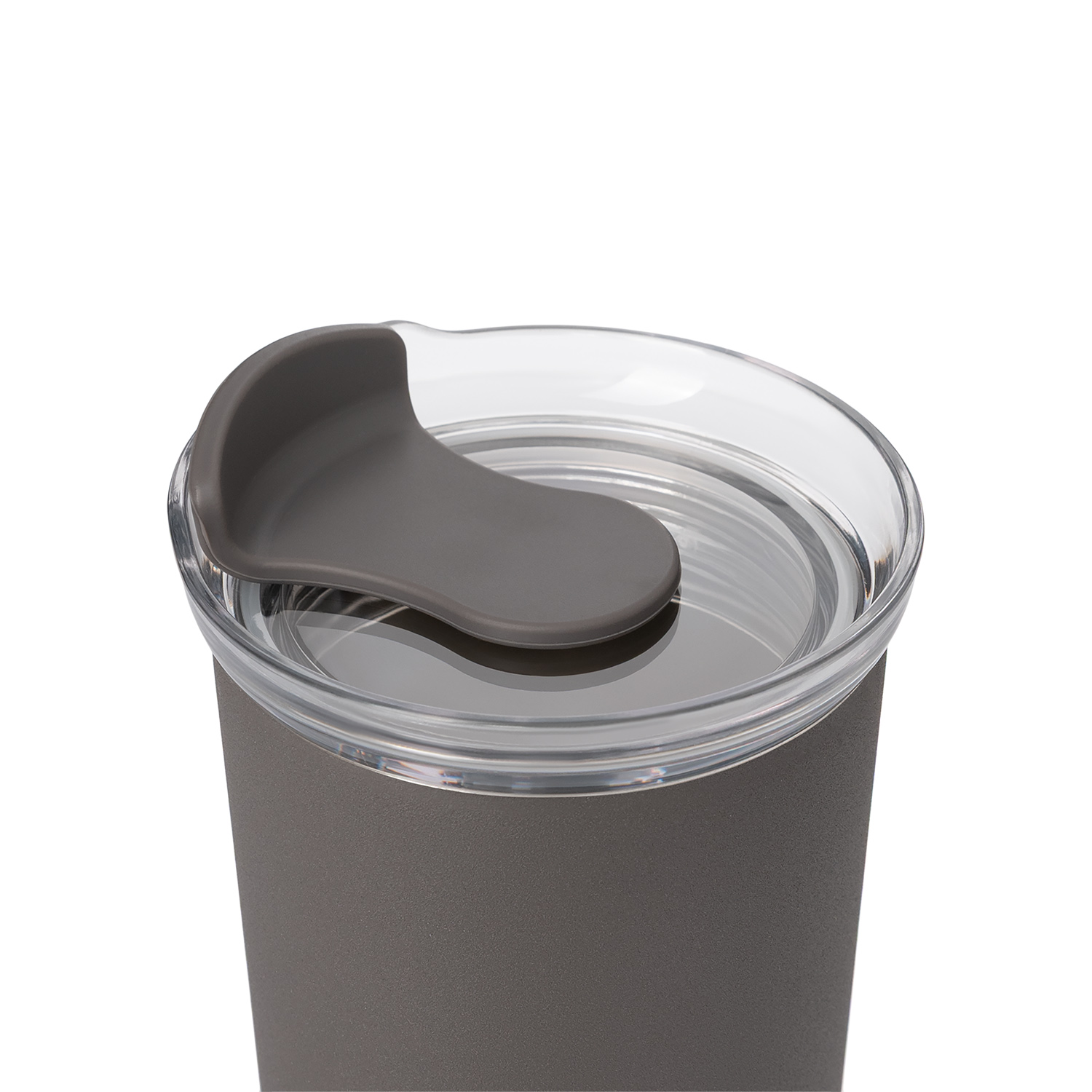 Термокружка вакуумная Страда (Strada), серая-4