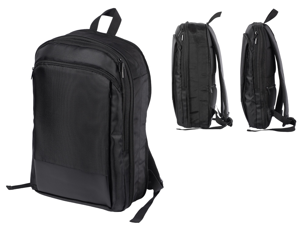 Расширяющийся рюкзак Slimbag для ноутбука 15,6, черный-0