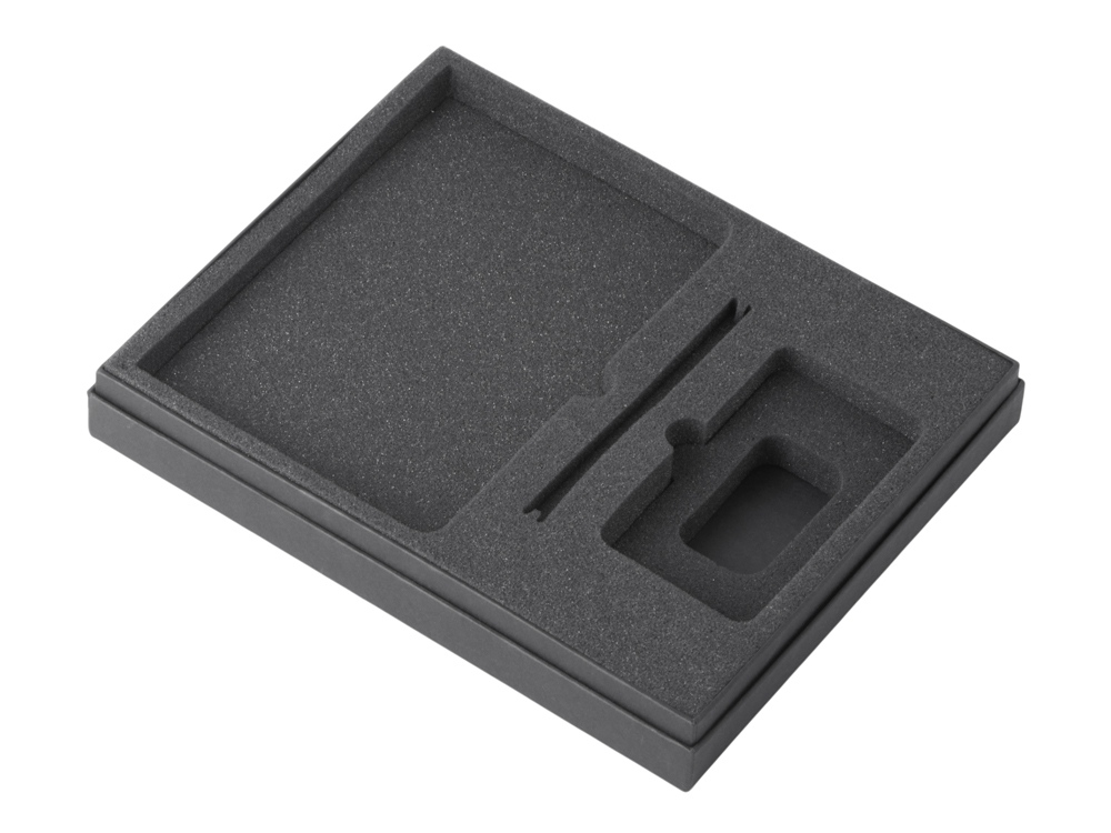 Подарочный набор c блокнотом С1, ручкой и повербанком 5000 mAh, фиолетовый-2