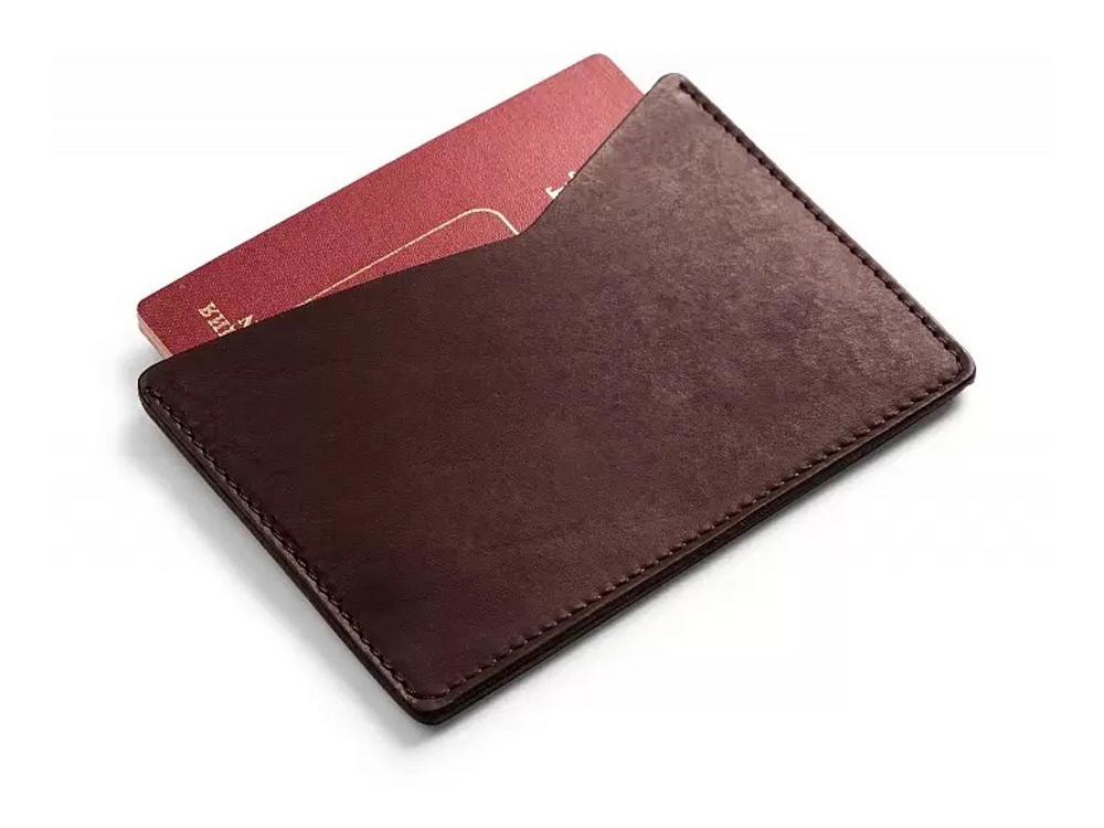 Чехол для паспорта Сунгари, коричневый-1