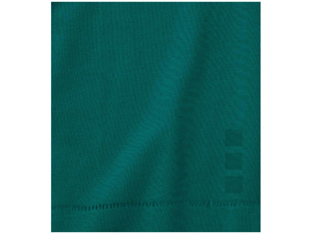 Calgary мужская футболка-поло с коротким рукавом, изумрудный-5