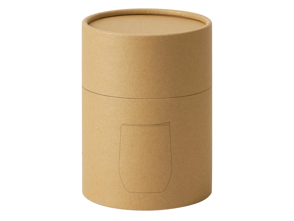 Вакуумная термокружка Britewood S1, непротекаемая крышка, крафтовый тубус-4