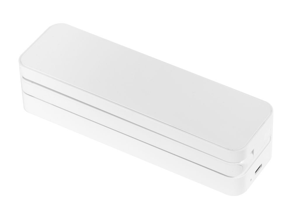 Складывающаяся LED лампа с беспроводной зарядкой Lightfold, белый-6