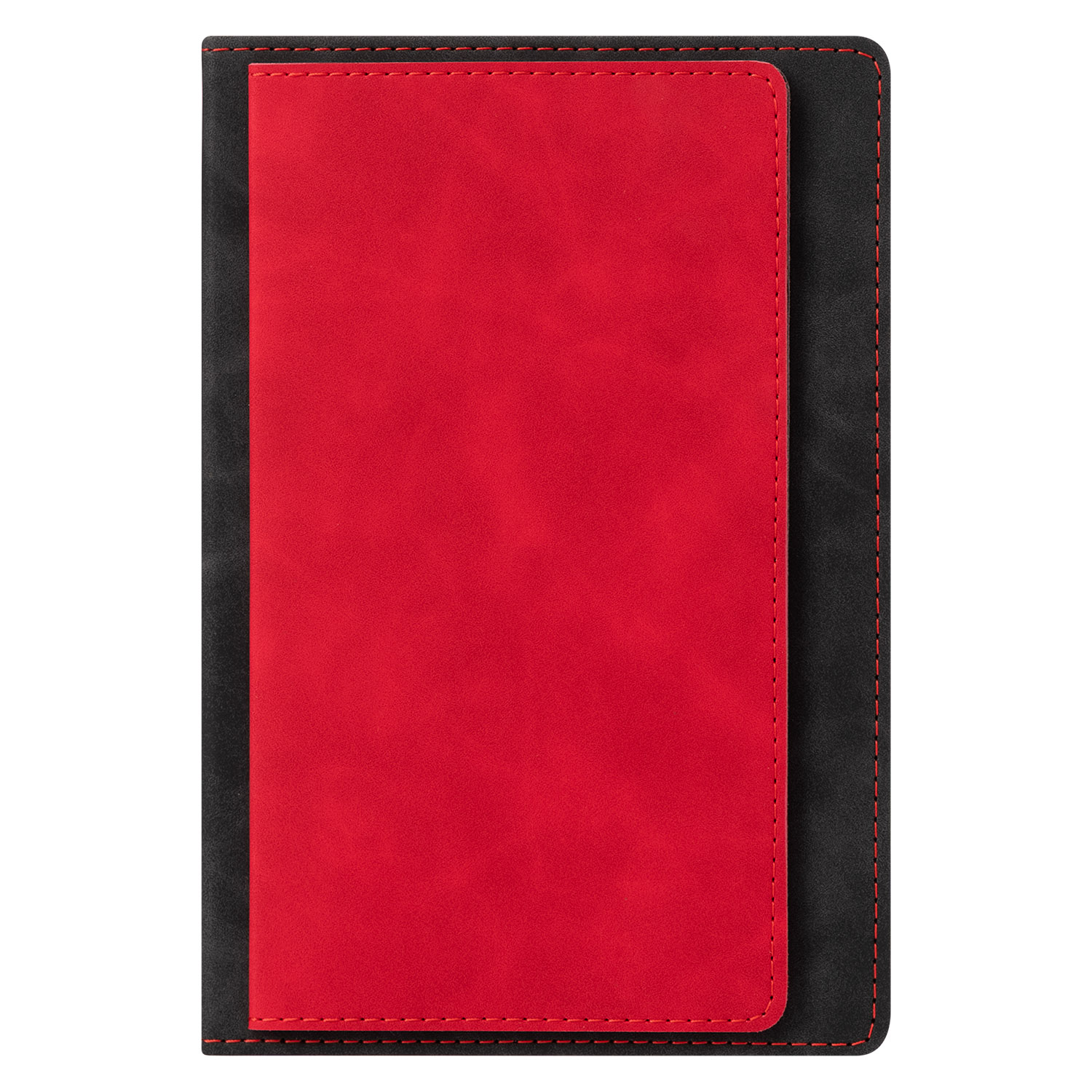 Ежедневник Медио (Medio) с клапаном недатированный, черный-0