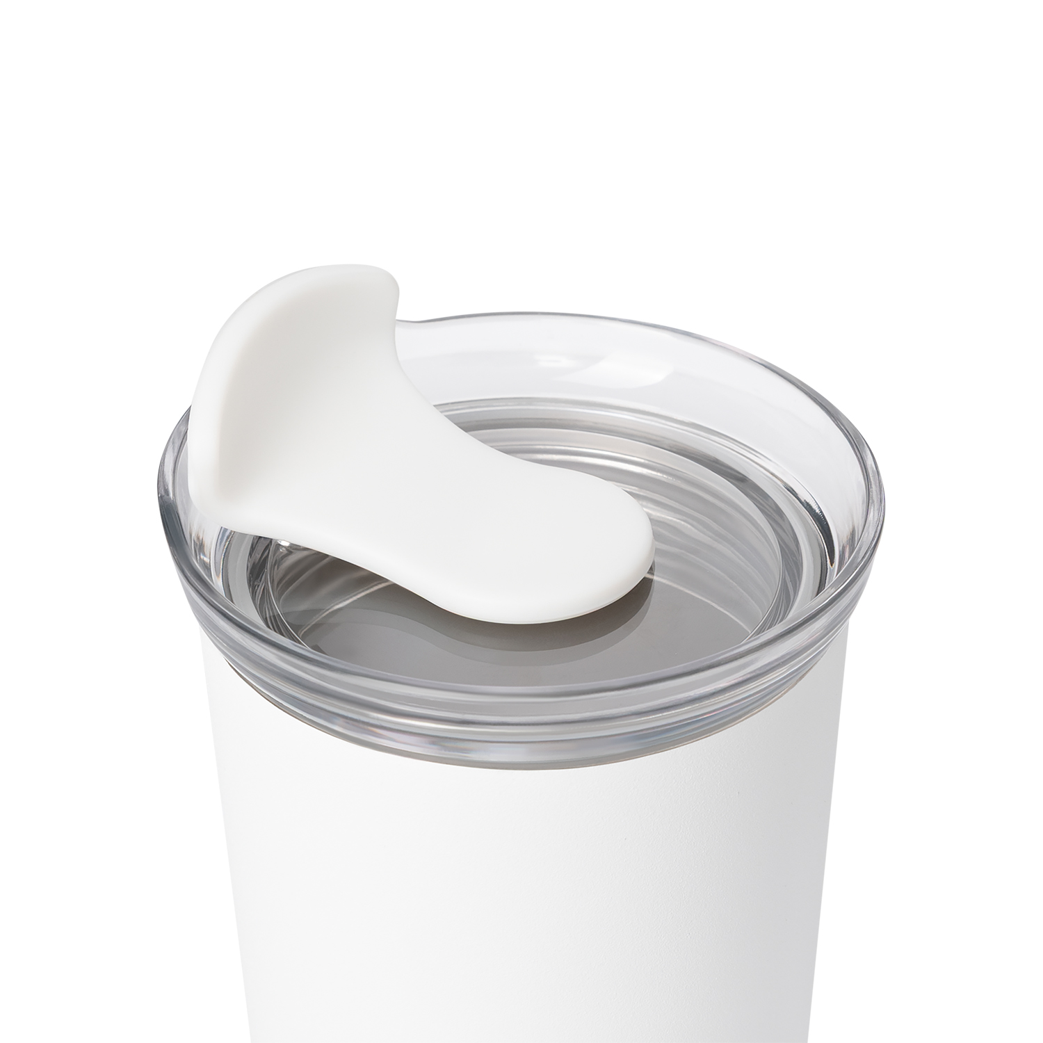 Термокружка вакуумная Страда (Strada), белая-4