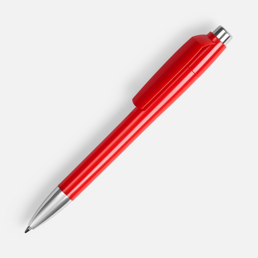 Ручка шариковая Klippa, красная-1