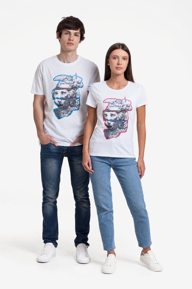 Футболка женская «Смотри вглубь», белая-2