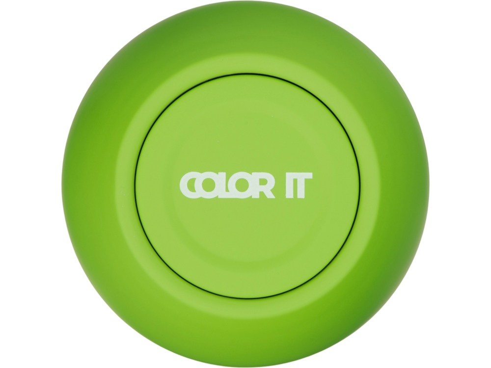 Термокружка Vacuum mug C1, soft touch, 370мл, зеленое яблоко-4