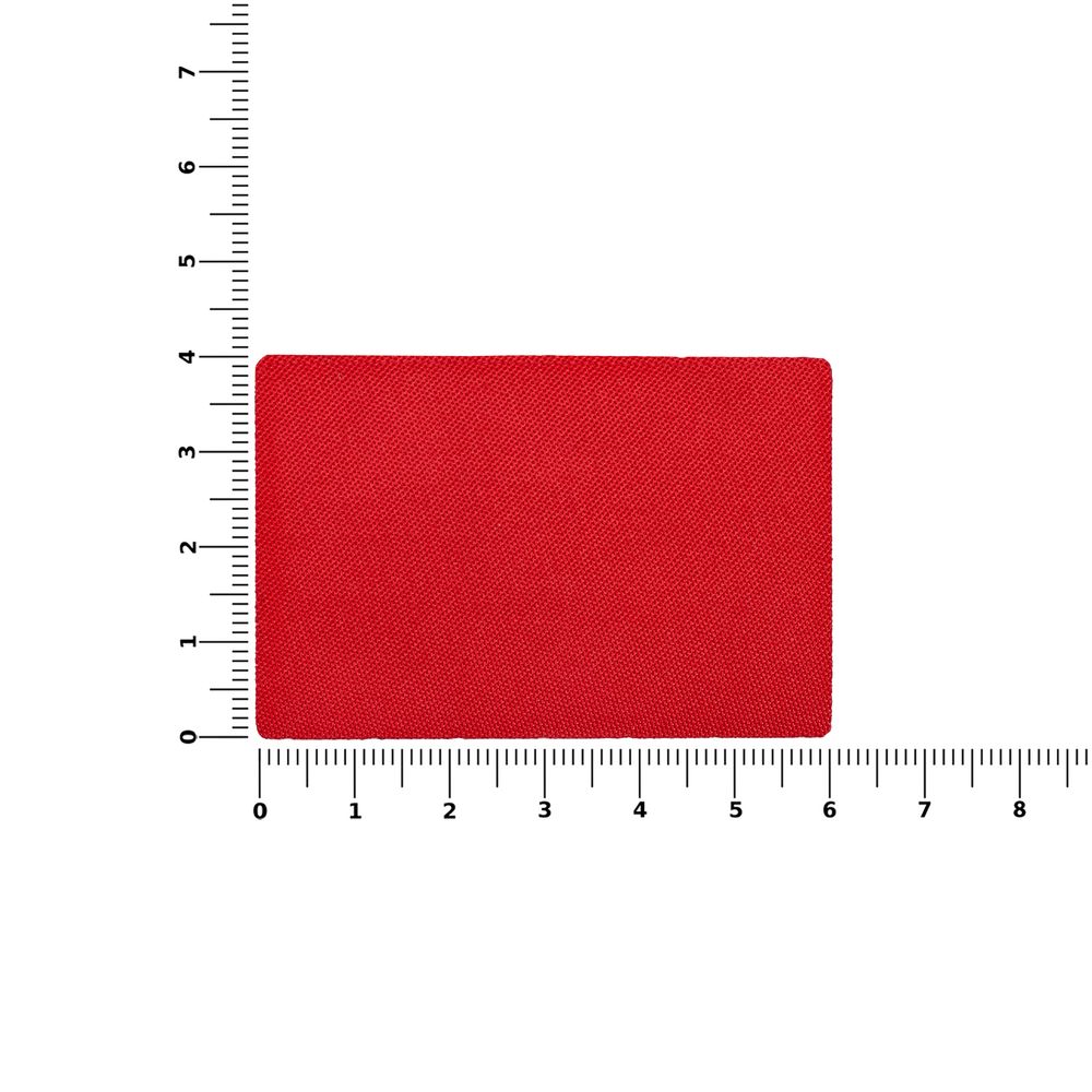 Наклейка тканевая Lunga, L, красная-1