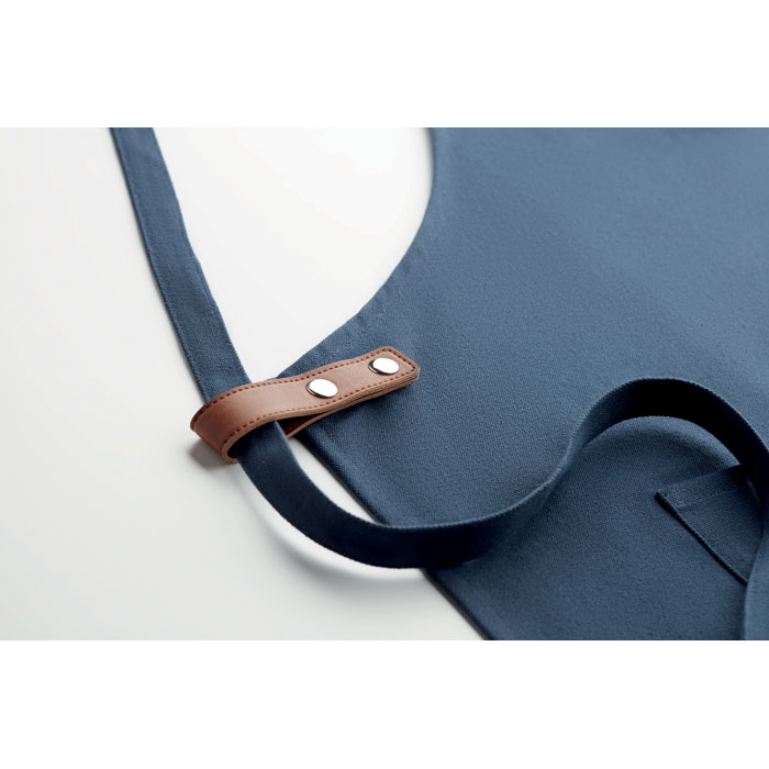 Фартук кухонный, синий-4