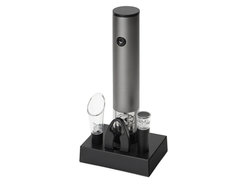 Набор винных аксессуаров Palermo с электрическим штопором на док-станции-1