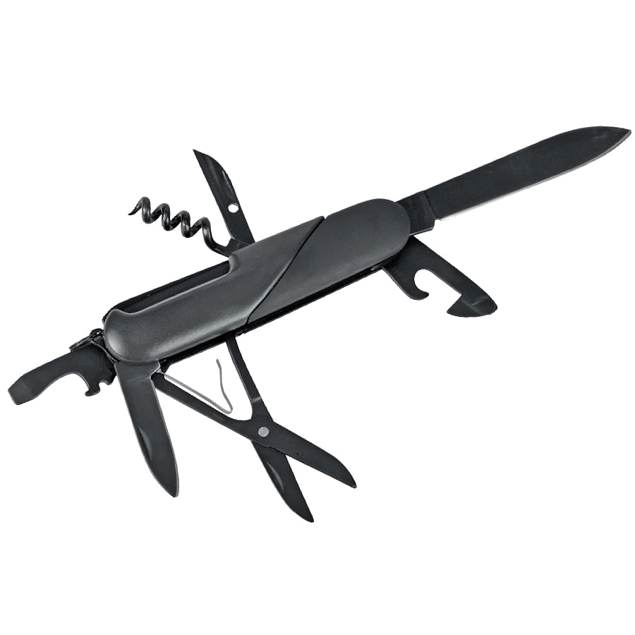 Нож многофункциональный  (7 функций), черный-0