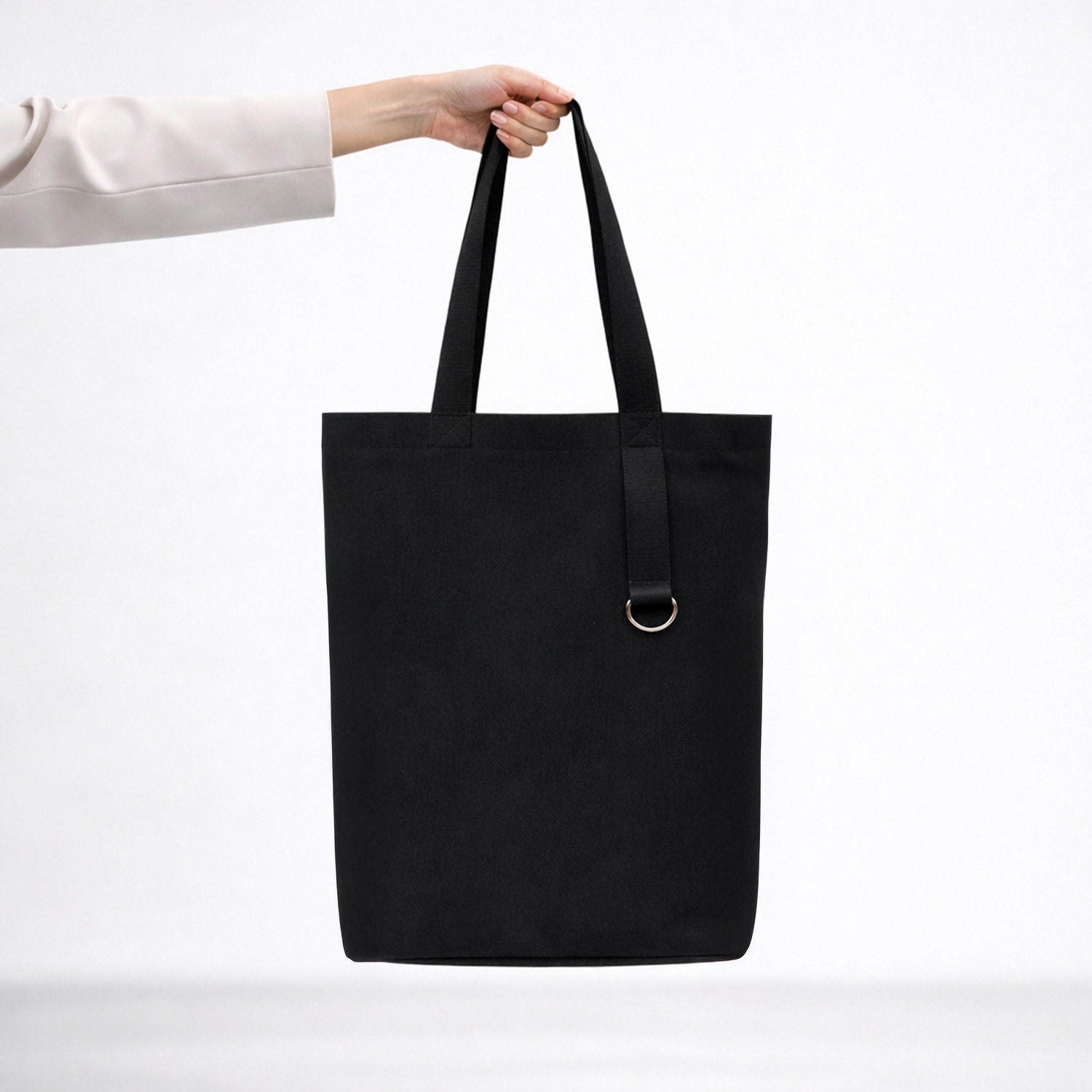 Шоппер/рюкзак Superbag Transformer, с молнией и двумя отделениями (черный)-5