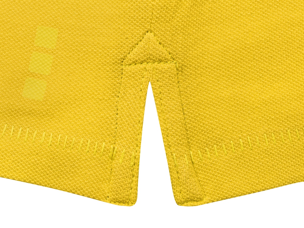 Calgary женская футболка-поло с коротким рукавом, желтый-5