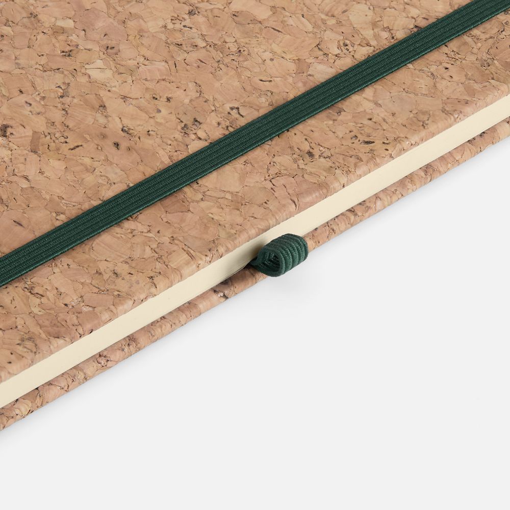 Блокнот Corkfolio, зеленый-5