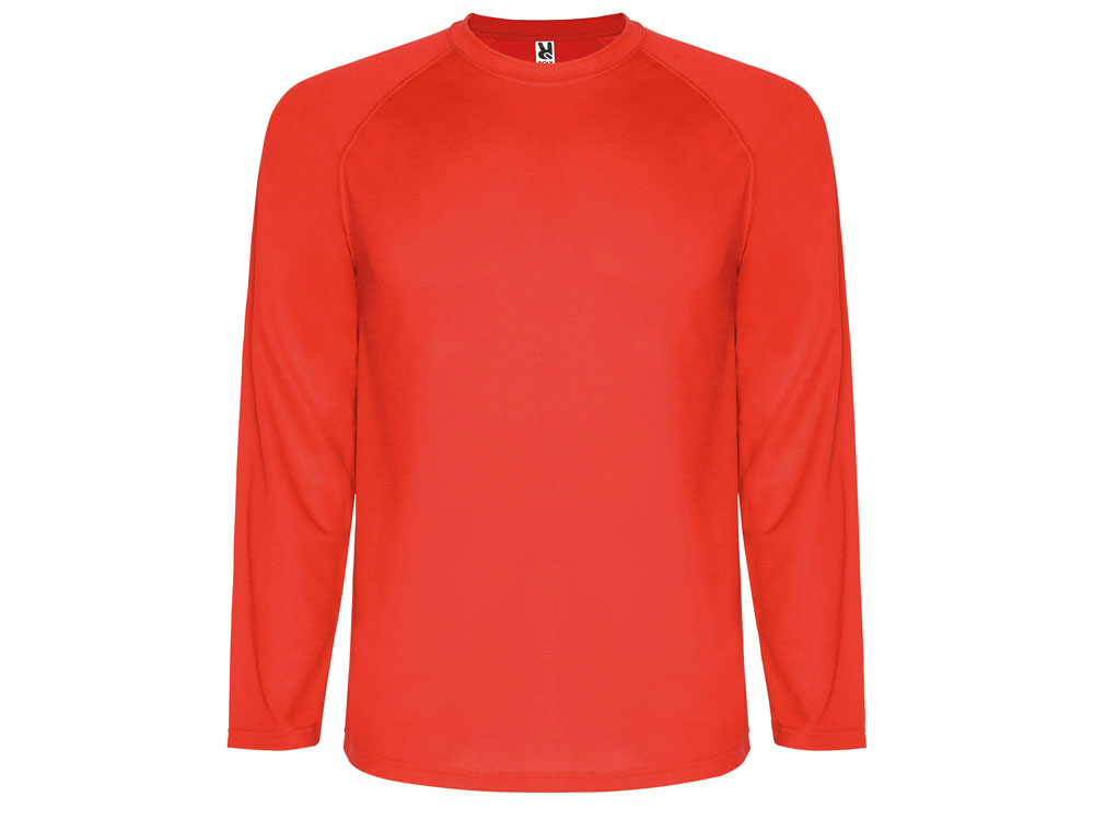 Футболка Montecarlo  мужская с длинным рукавом, красный-0