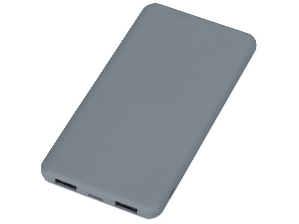 Портативное зарядное устройство Reserve с USB Type-C, 5000 mAh, серый-0