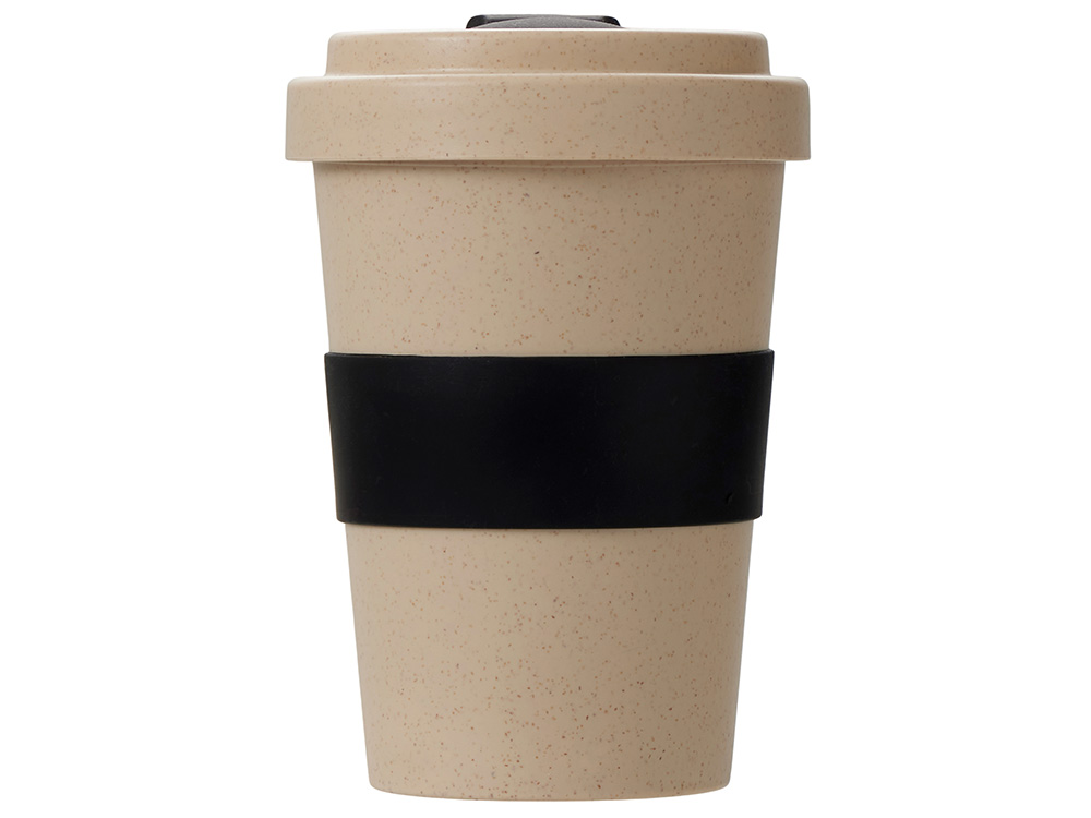 Стакан из пшеничного волокна Flava, черный-3