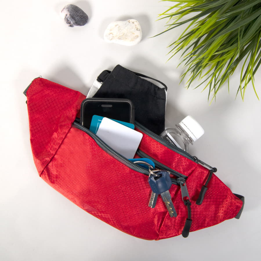 Сумка на пояс MENDEL, красный-7