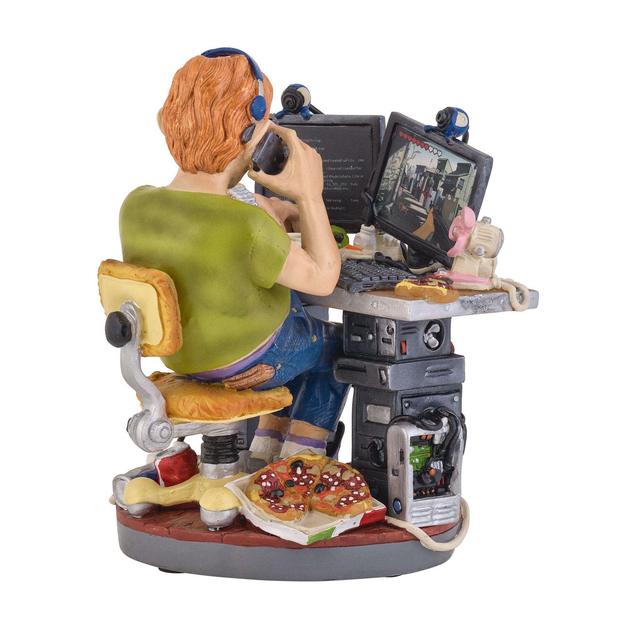 Скульптура "Компьютерщик"-1