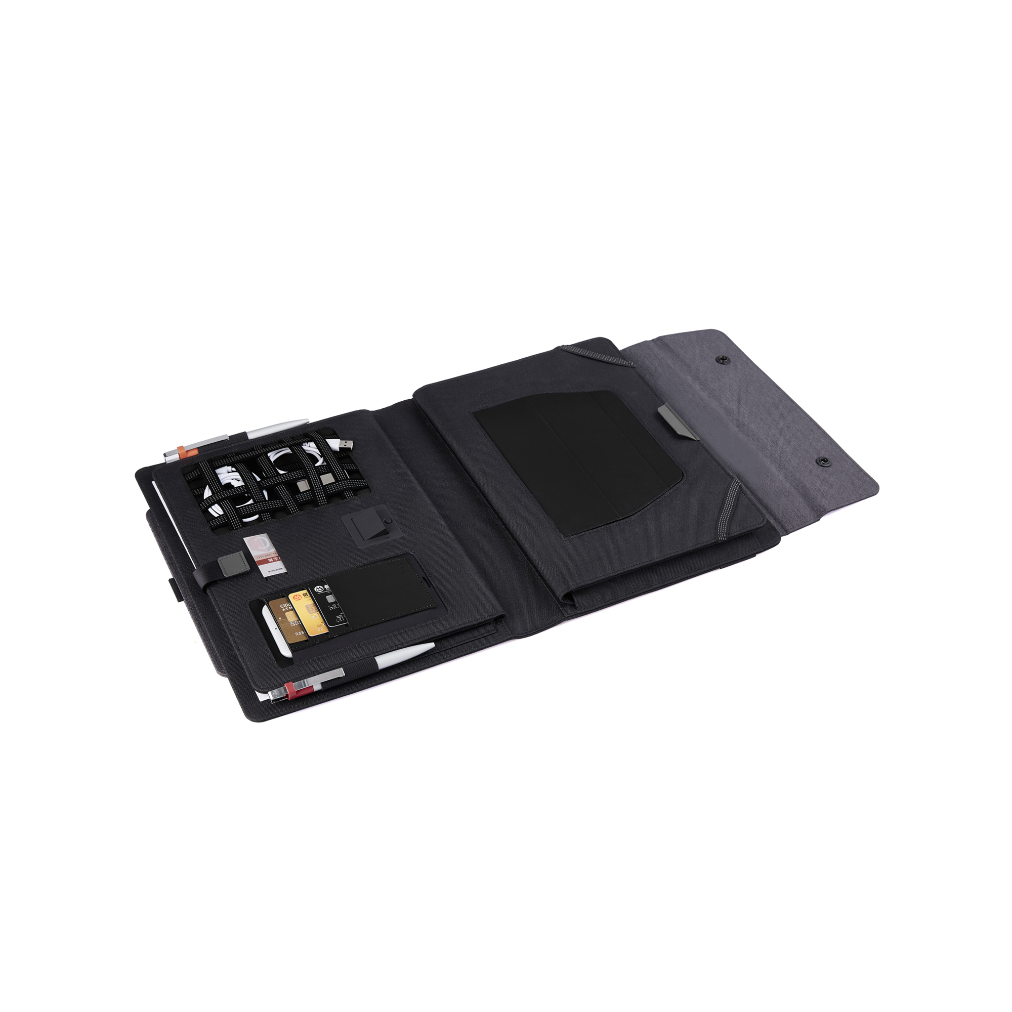 Мобильный офис с беспроводным зарядным устройством 5000 mAh-4